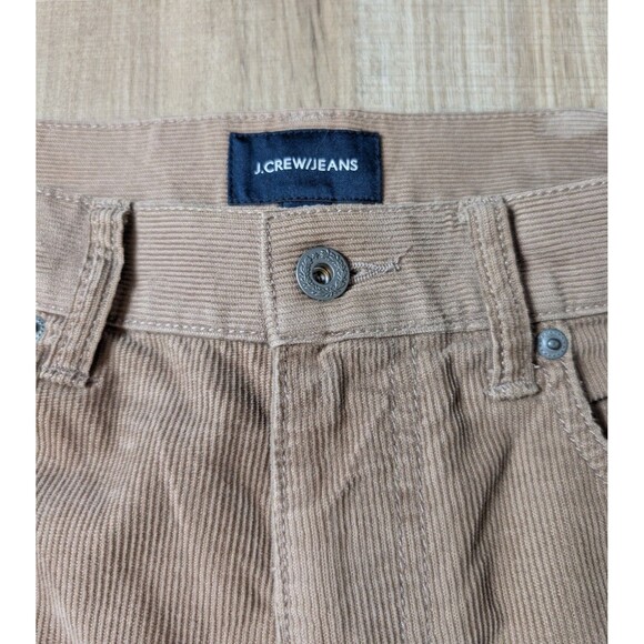 J Crew Jeans 770 Straight Corduroy Size 34X32 Beige Pants Pockets Men's - Picture 4 of 10